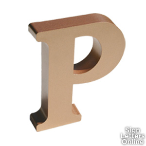 Molded Plastic Letter Products